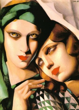 緑のターバン 1930年 現代 タマラ・デ・レンピッカ Oil Paintings